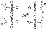 三氟甲基磺酸铈,107792-63-2,结构式