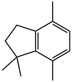 1,1,4,7-Tetramethylindane Structure