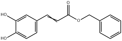 咖啡酸苄酯, 107843-77-6, 结构式