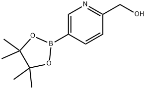 (5-(4,4,5,5-TetraMethyl-1,3,2-dioxaborolan-2-yl)pyridin-2-yl)Methanol Structure