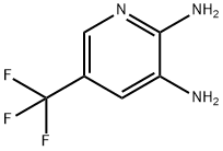 2,3-Diamino-5-trifluoromethylpyridine Structure
