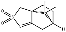 (+)-10-カンファースルホンイミン 化学構造式