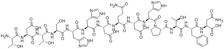 FOLLICULAR GONADOTROPIN-RELEASING PEPTIDE (HUMAN) Structure