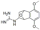 2-guanidino-5,8-dimethoxy-1,2,3,4-tetrahydro-1,4-epoxynaphthalene 结构式