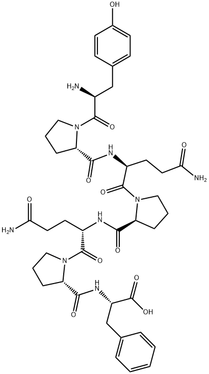 alpha-gliadin (43-49),107936-65-2,结构式