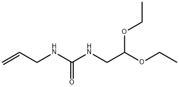 1-(2,2-Diethoxyethyl)-3-allylurea Structure