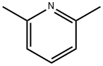 2,6-二甲基吡啶, 108-48-5, 结构式
