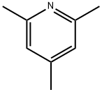 2,4,6-三甲基吡啶,108-75-8,结构式