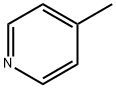 4-甲基吡啶,108-89-4,结构式