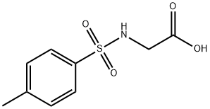 N-对甲苯磺酰甘氨酸, 1080-44-0, 结构式