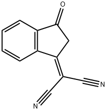 3-(DICYANOMETHYLIDENE)INDAN-1-ONE Struktur