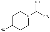 4-(HYDROXY)PIPERIDINE-1-CARBOXAMIDINE Structure