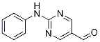 2-Anilinopyrimidine-5-carbaldehyde, 97% Structure