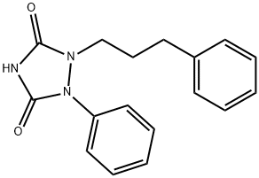 1-Phenyl-3-(3-phenylpropyl)bicarbamimide Struktur