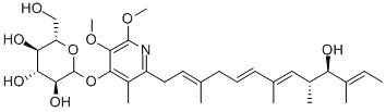 glucopiericidin B 化学構造式