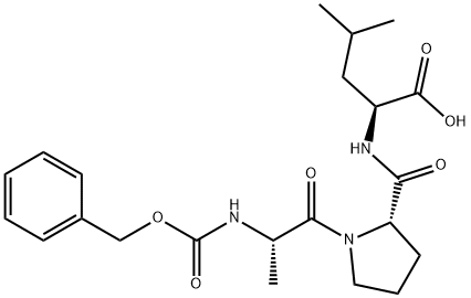 Z-ALA-PRO-LEU-OH Structure