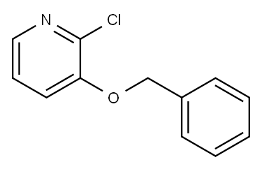 2-CHLORO-3-BENZYLOXYMETHYLPYRIDINE Struktur
