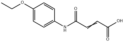 N-(4-乙氧苯基)马来酸, 108087-84-9, 结构式