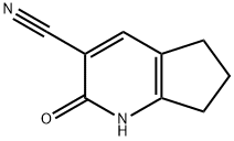 2-OXO-2,5,6,7-TETRAHYDRO-1H-[1]PYRINDINE-3-CARBONITRILE Struktur