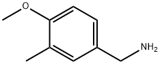 3-METHYL-4-METHOXYBENZYLAMINE Structure