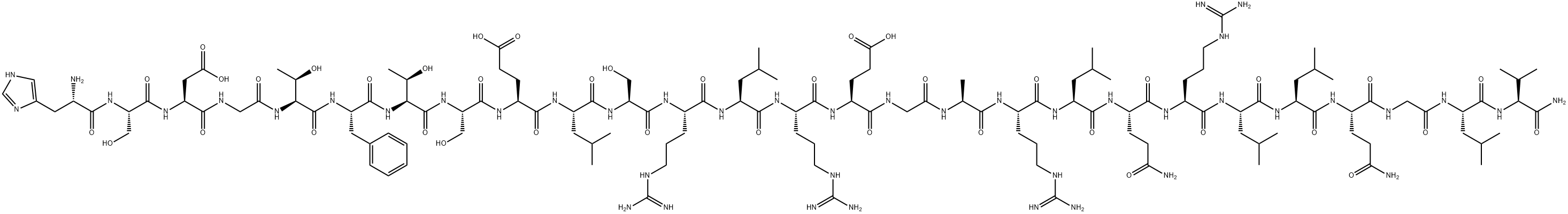 胰泌素,108153-74-8,结构式