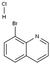 8-BROMOQUINOLINE, HCL, 1081803-09-9, 结构式