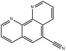 5-氰基-1,10-菲咯啉 结构式
