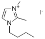 1-丁基-2,3-二甲基咪唑碘盐 结构式