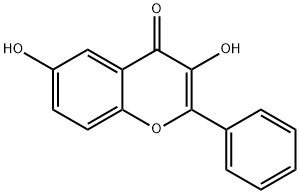 3,6-DIHYDROXYFLAVONE Struktur