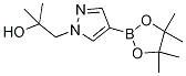 1-(2-羟基-2-甲基-丙基)吡唑-4-基]硼酸哪醇酯, 1082503-77-2, 结构式