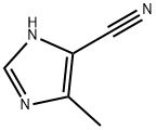 4-甲基-5-氰基咪唑, 108257-41-6, 结构式