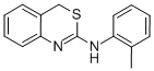 N-(2-甲基苯基)-4H-3,1-苯并噻嗪-2-胺, 108288-50-2, 结构式
