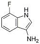 1H-Indol-3-aMine, 7-fluoro- Struktur