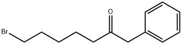 2-Heptanone, 7-bromo-1-phenyl- Struktur
