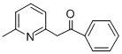 2-(6-methylpyridin-2-yl)-1-phenyl-ethanone 结构式