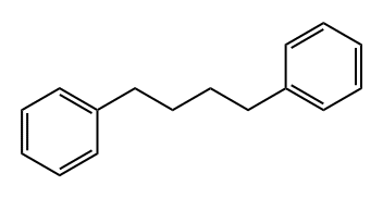 1,4-DIPHENYLBUTANE Structure