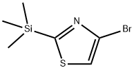 4-溴-2 -(三甲基硅基)噻唑,108306-53-2,结构式