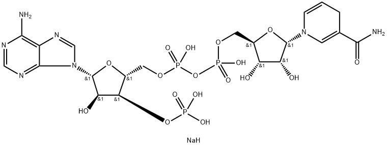 ALPHA-NADPH SODIUM SALT 化学構造式