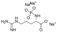 N5-(亚胺[膦氨基]甲基)-2,5-二氨基戊酸钠盐, 108321-86-4, 结构式
