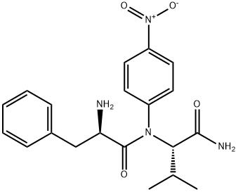 D-PHE-VAL P-NITROANILIDE Structure