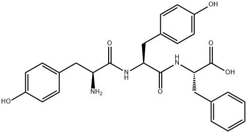 TYR-TYR-PHE ACETATE Structure