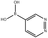 哒嗪-4-基硼酸, 1083326-29-7, 结构式