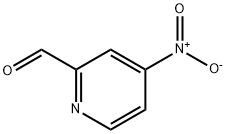 4-ニトロピリジン-2-カルブアルデヒド 化学構造式