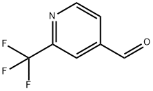 2-(トリフルオロメチル)-4-ピリジンカルボキシアルデヒド 化学構造式