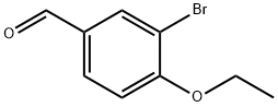 3-ブロモ-4-エトキシベンズアルデヒド 化学構造式