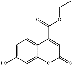 ETHYL 7-HYDROXYCOUMARIN-4-CARBOXYLATE Structure