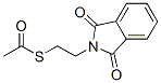 N-[2-(アセチルチオ)エチル]フタルイミド 化学構造式