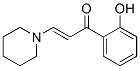 1-(2-Hydroxyphenyl)-3-(piperidino)-2-propene-1-one 结构式
