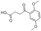 3-(2' 5'-DIMETHOXYBENZOYL)PROPIONIC ACI& Structure