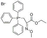 [3-ethoxy-2-(methoxyimino)-3-oxopropyl](triphenyl)phosphonium bromide,108411-45-6,结构式